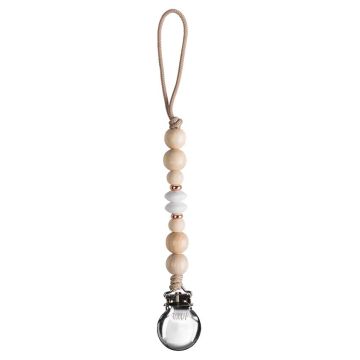 Adora pacifier clip in Natural 