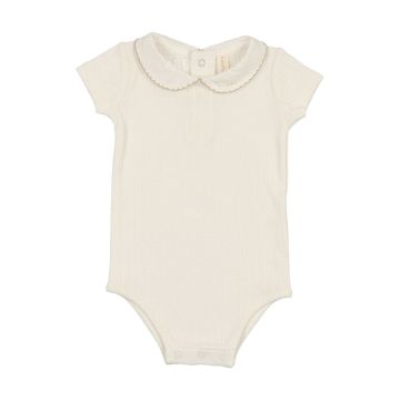 Lilette EDGED COLLAR ONESIE