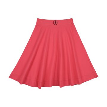 Elle Rae Pique Skirt Hot Pink
