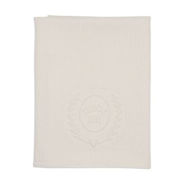 Peluche Embossed Knit Blanket