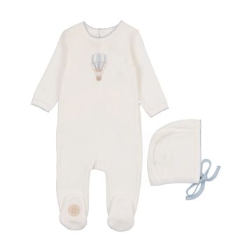 Mon Tresor Embroidered Balloon Gift Set Ivory