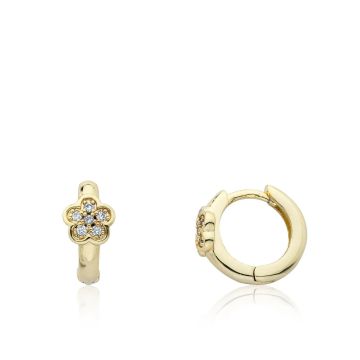 LMTS Cz Flower Baby Earring