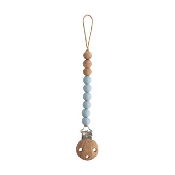 Mushie Eva Silicone Pacifier Clip Eva Cloud
