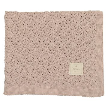 Mon Tresor Extra Luxe Knit Blanket Mushroom