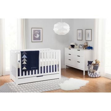 Carter's Colby 4-in-1 Convertible Crib w/ Trundle Drawer