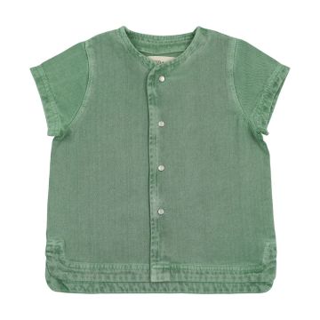 Farren+Me Denim Pocket Shirt Green Wash