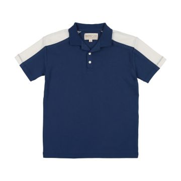 Farren + Me Tennis Polo Shirt Navy/Ecru