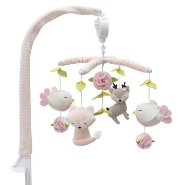 Living Textiles Knitted Musical Mobile - Ava Birds