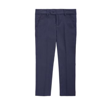 Charkole boys slim fit pants in navy