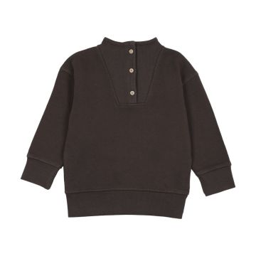 Farren+Me Buttoned Neck Sweatshirt