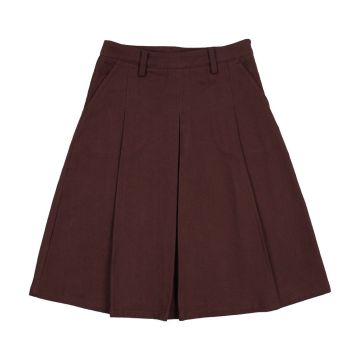 Farren+Me Denim Pleated Skirt