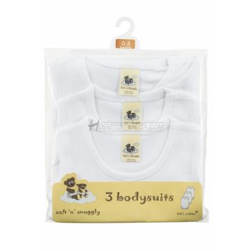 Baby Jay Short Soft 'N' Snuggly baby sleeveless bodysuits