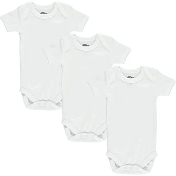 First Essentials 3 pack SS Body Suits