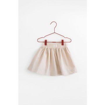 Please Mom Flecked Denim Skirt