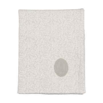 Bee and Dee Floral Crest Blanket