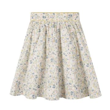 Nou Nelle Floral Yellow Skirt