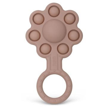 Adora Pop-it Flower Rattle Mauve