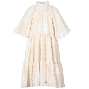 Jessie & James Flute Dress Creme Stripe