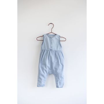 Please Mom Free Fall Denim Playsuit