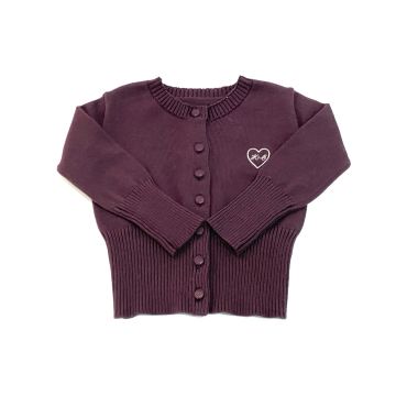 Kipp Violet Stella Cardigan