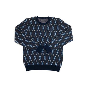 Kipp Multi Jared Argyle Knit Sweater