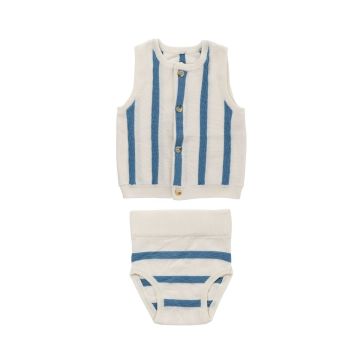 Kipp Blue Bruno Knit Set
