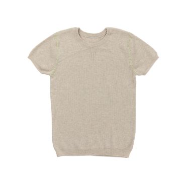 Kipp Light Green Enzo Solid Knit Top