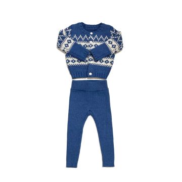 Kipp Blue Justin Knit Set