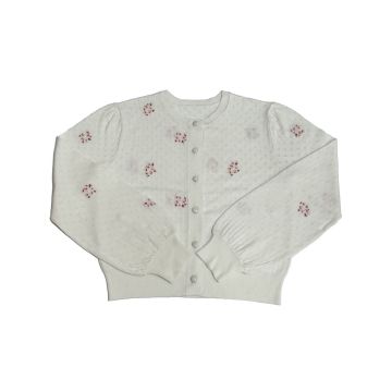 Kipp Loretta Cardigan White
