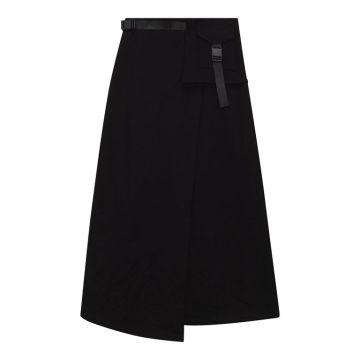 G° Degree Cargo Pocket Skirt Black
