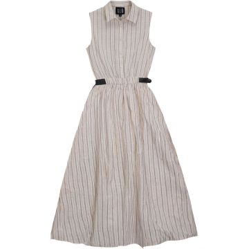 Gem BUBBLE HEM SLEEVELESS SHIRT DRESS