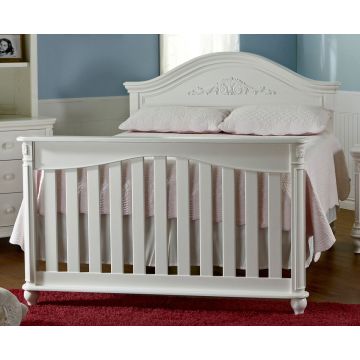 Gardena Full-Size Bed Rails - White