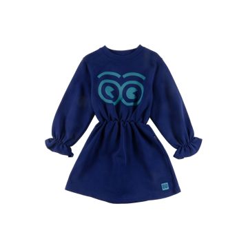 Loud Welcome Waisted Dress Navy