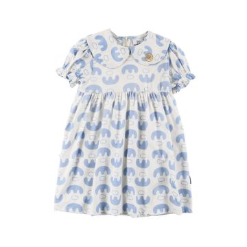 Loud Apparel Bikini Collar Dress Abstract Boat