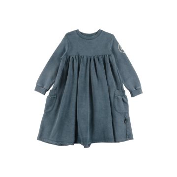 Loud Passion Bubble Pocket Dress Green Storm