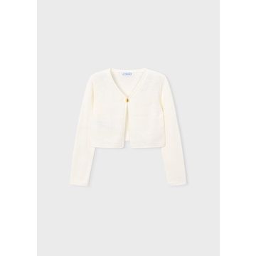 Mayoral Natural Rustic Knit Cardigan