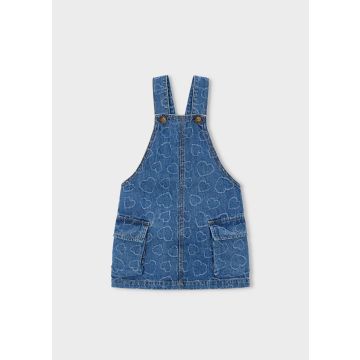 Mayoral Denim Overall Skirt
