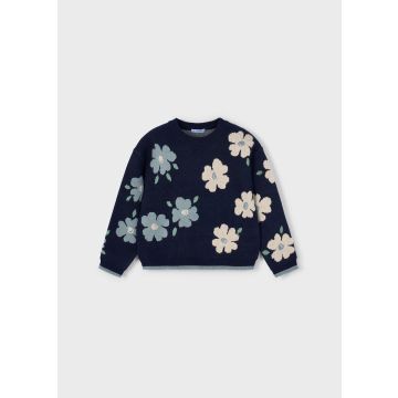 Mayoral Petroleum Jacquard Jumper