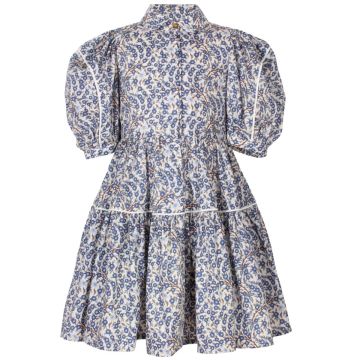 Jessie & James Abby Dress Ditsy Flower Print Blue