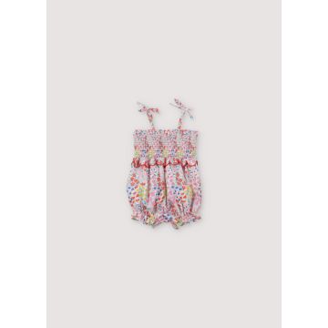 The New Society Greneva Baby Romper Anemone Print