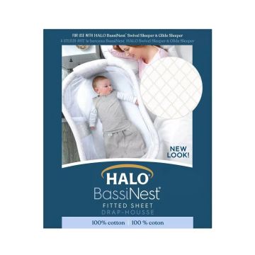 Halo BassiNest Fitted Sheet