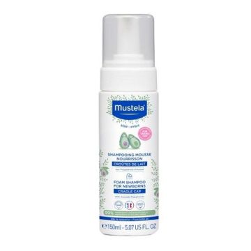 Mustela Foam Shampoo For Newborns Cradle Cap