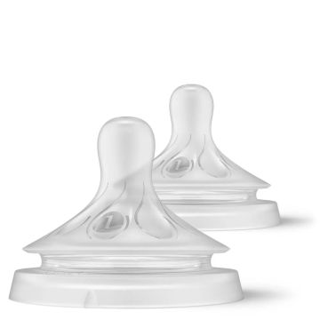 Philips Avent Natural Response Baby Bottle Nipple, 2pk