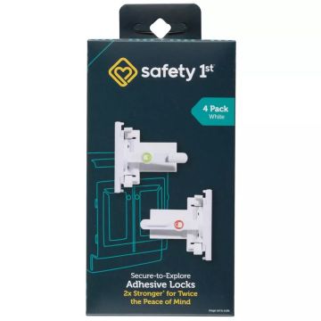 Safety 1st Secure-to-Explore Adhesive Locks