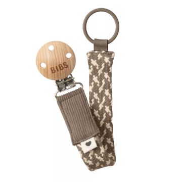 Bibs Braided Pacifier Clip