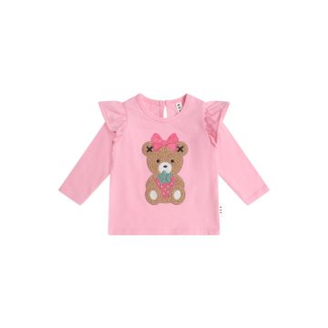 Hux Strawberry Huxette Frill Top