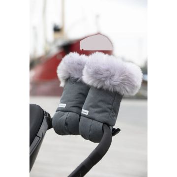 7 a.m. Tundra Warmmuffs Feux Fur 