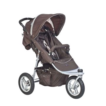 Valco single tri mode EX stroller in hot chocolate 
