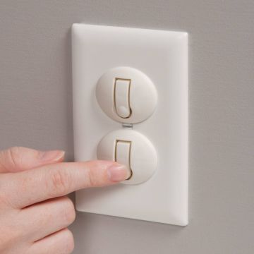 Safety 1st Secure Press Plug Protectors - 24 pk | HS143