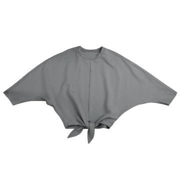 HEV FRONT TIED TSHIRT Lt Blue